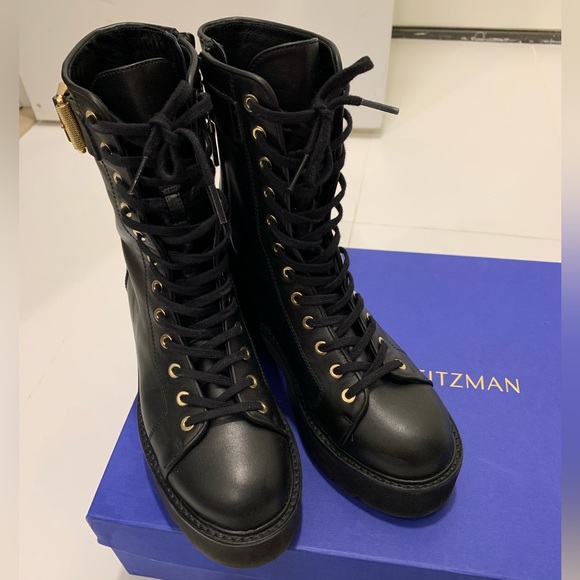 Stuart Weitzman Ryder Platform boots size 7 - Picture 1 of 8